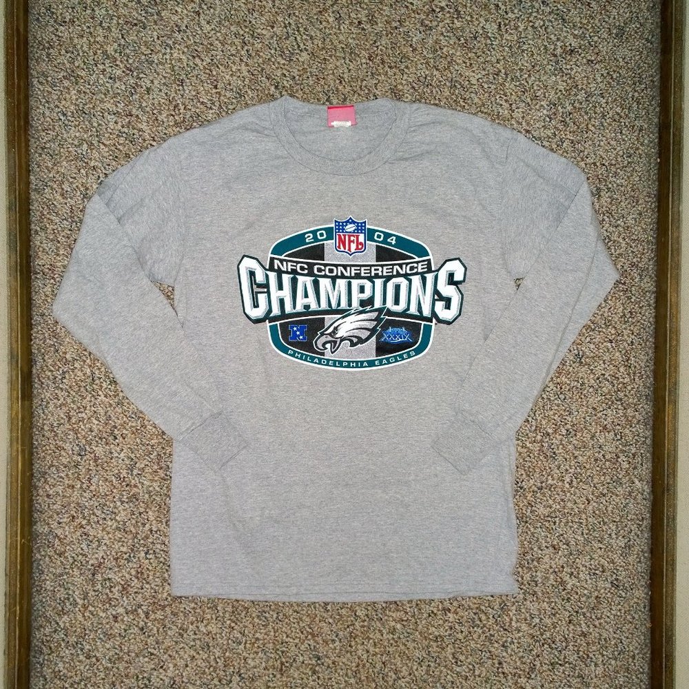 Philadelphia Eagles 2004 NFC Champions Long-Sleeve Shirt